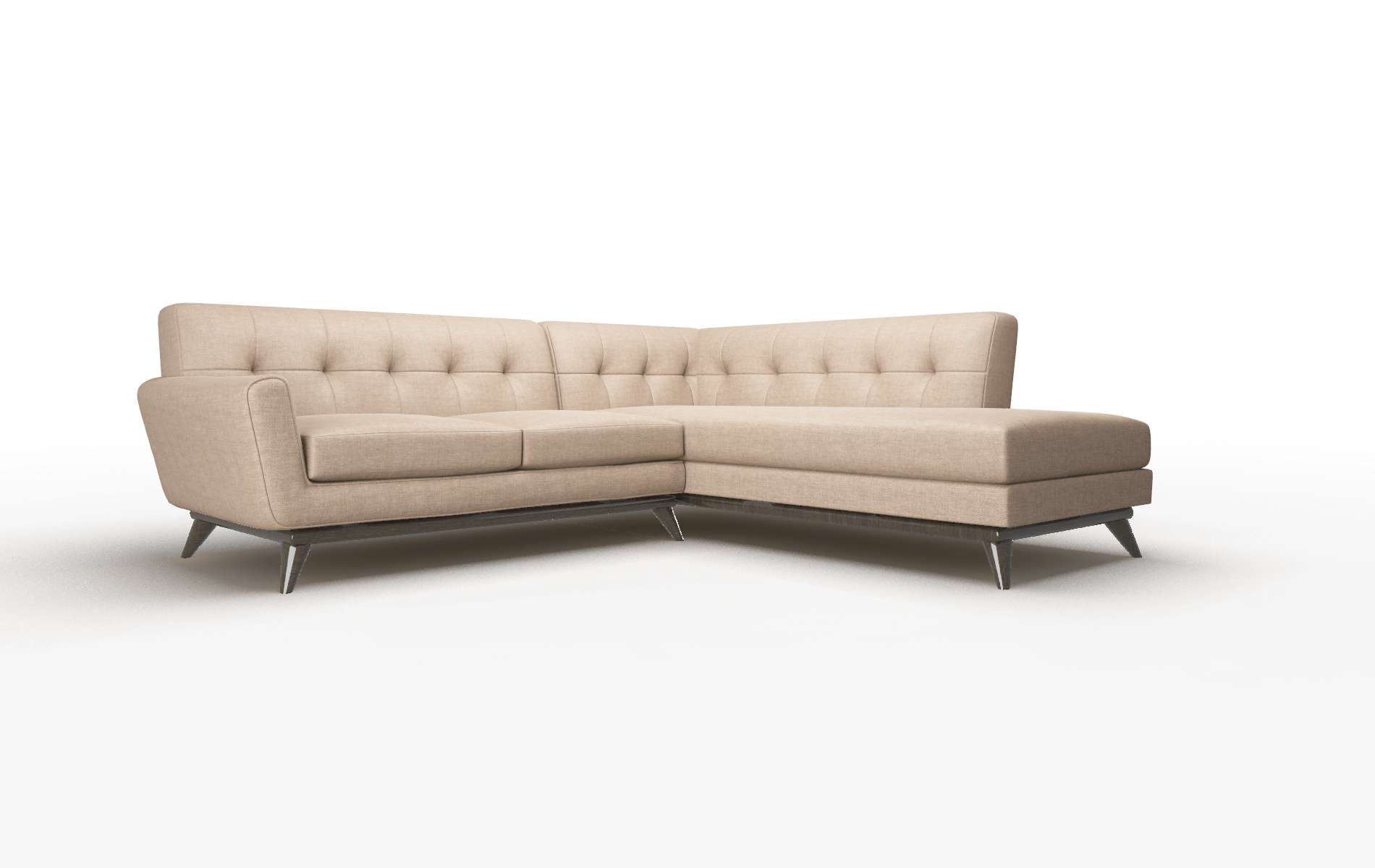 Brussels Keylargo Mink Panel espresso legs 2