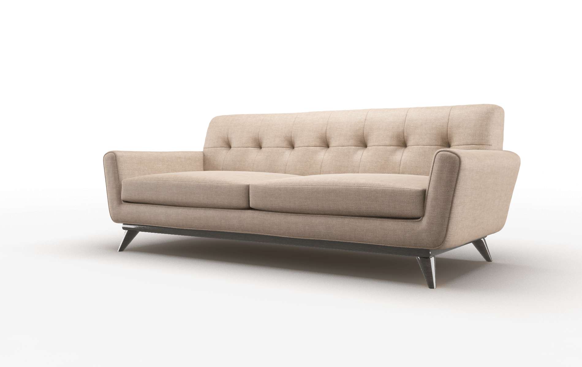 Brussels Keylargo Mink Sofa espresso legs 4