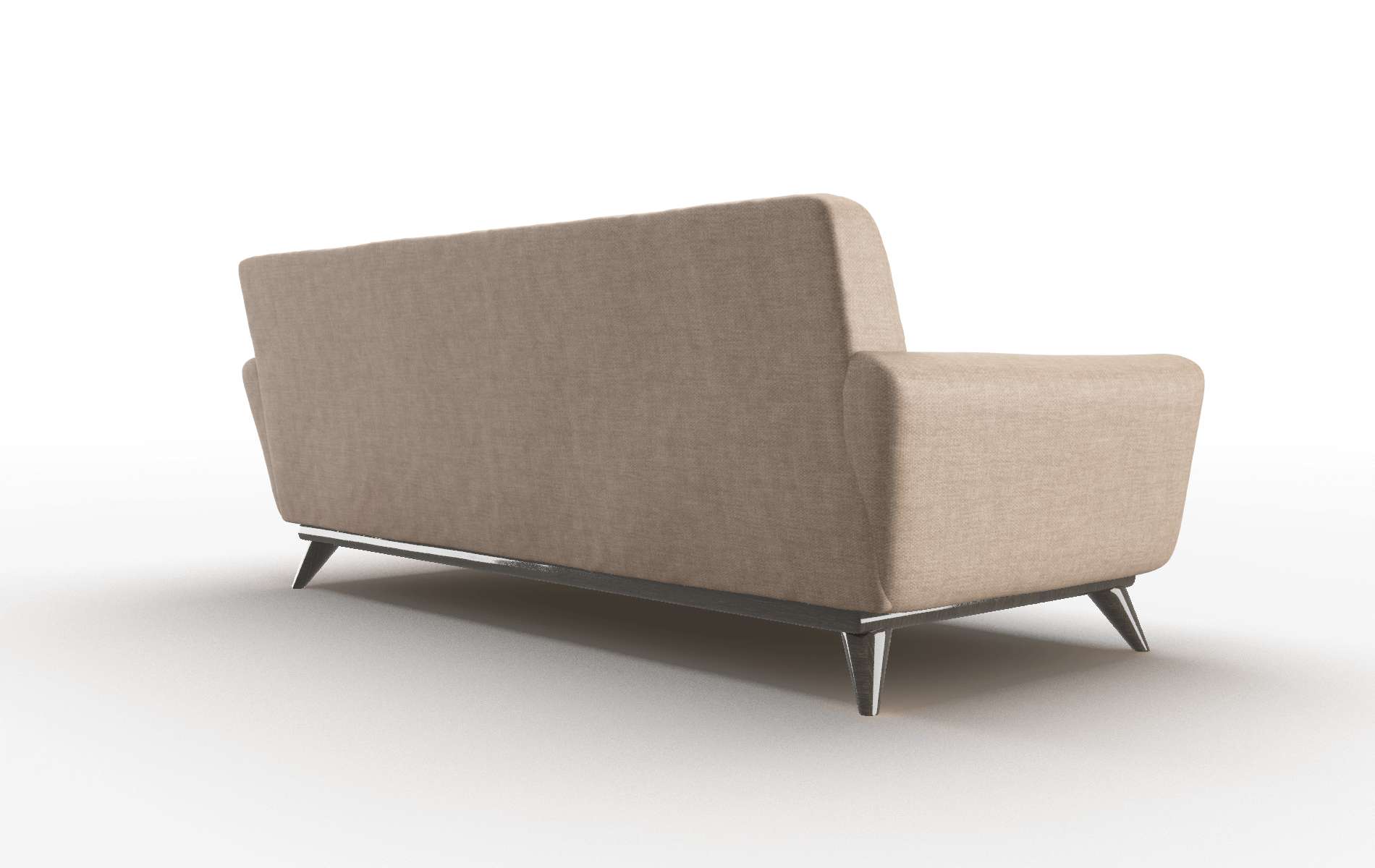 Brussels Keylargo Mink Sofa espresso legs 5