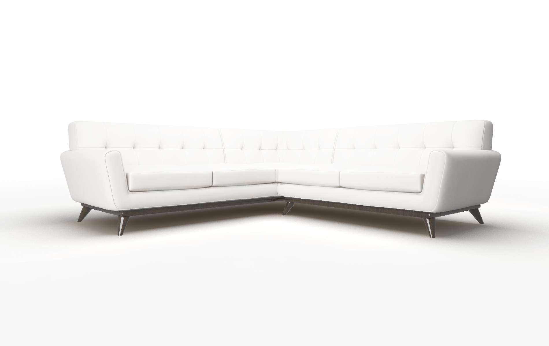 Brussels Keylargo Oatmeal Sectional espresso legs 2