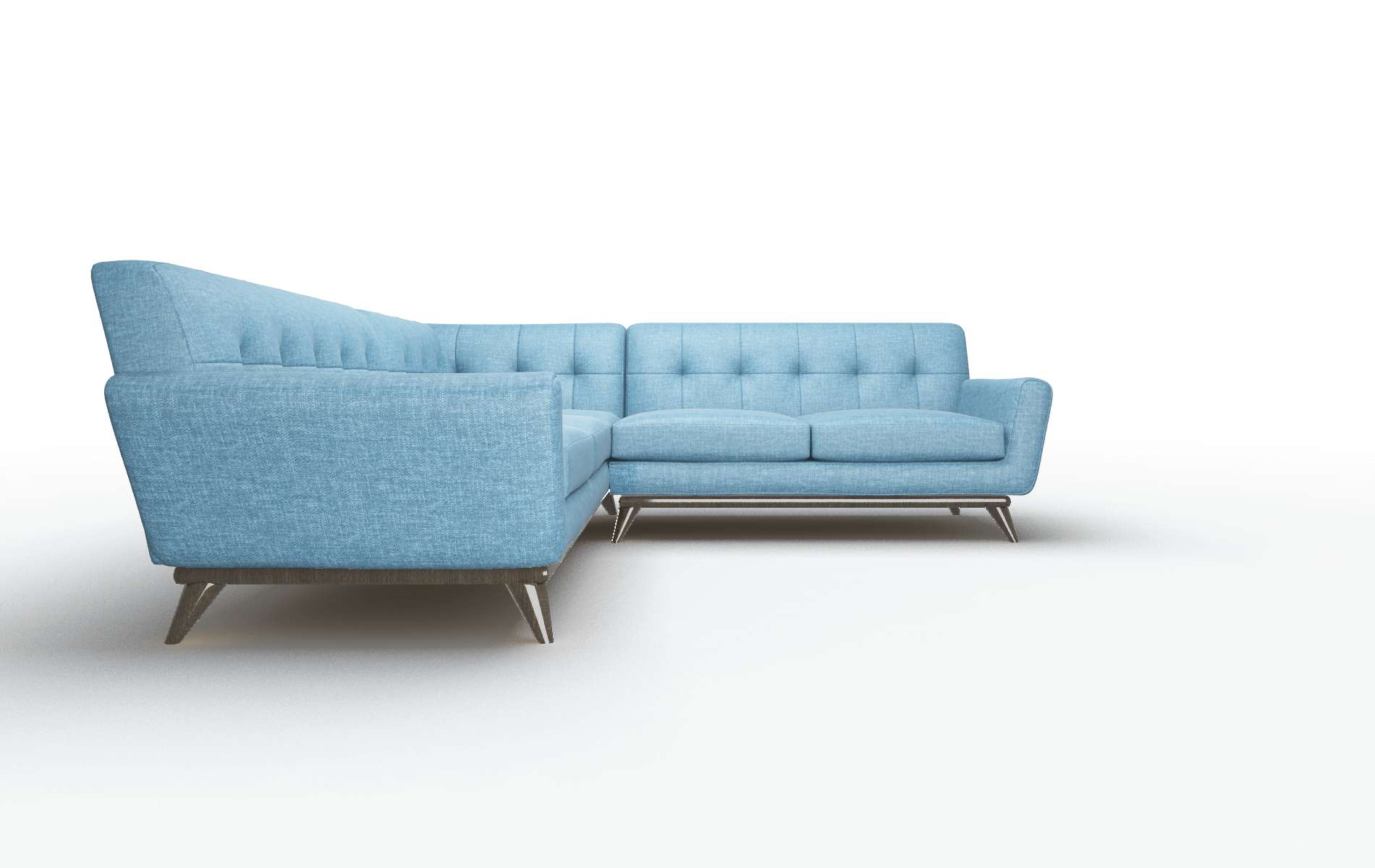 Brussels Keylargo Ocean Sectional espresso legs 3