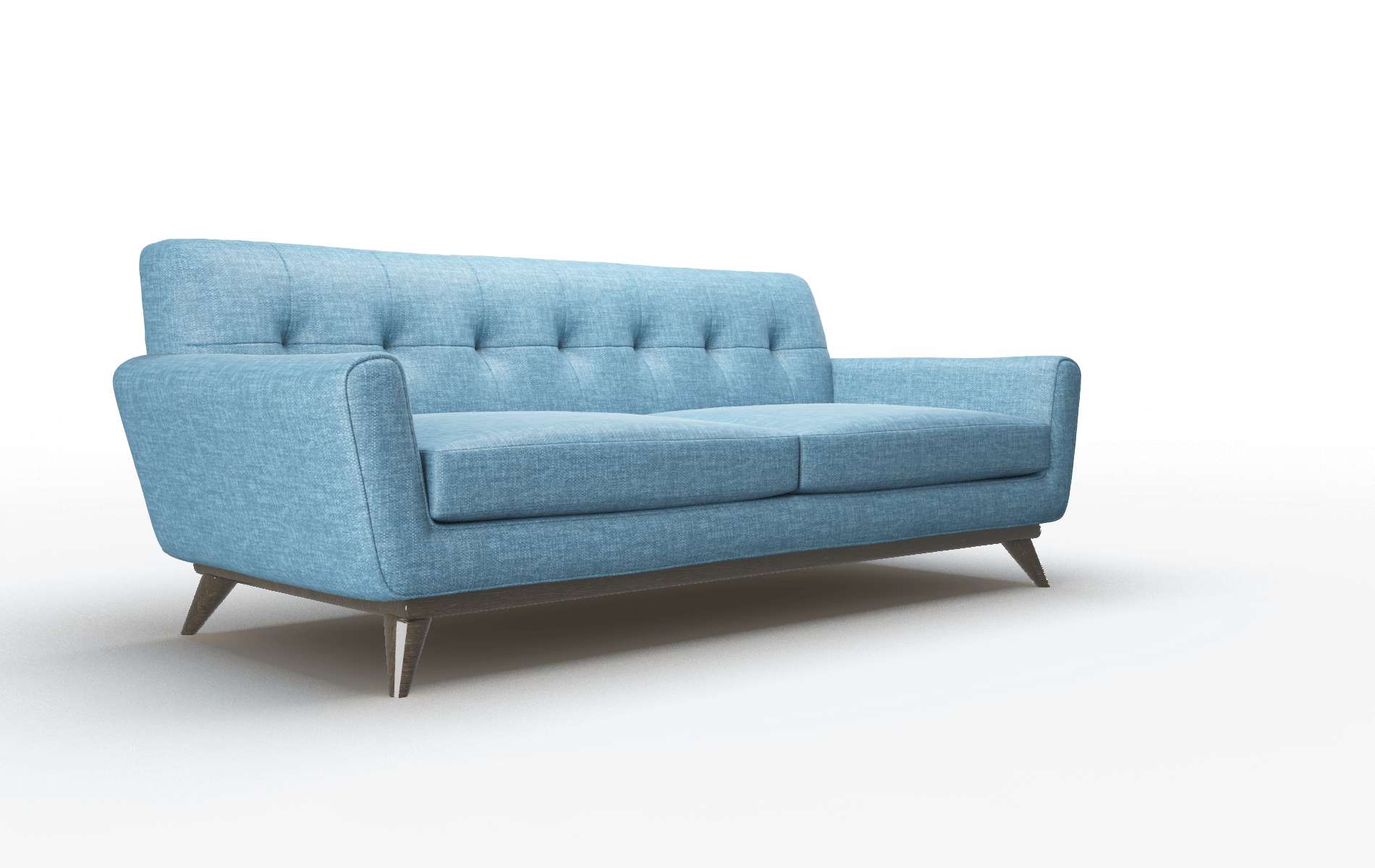 Brussels Keylargo Ocean Sofa espresso legs 2