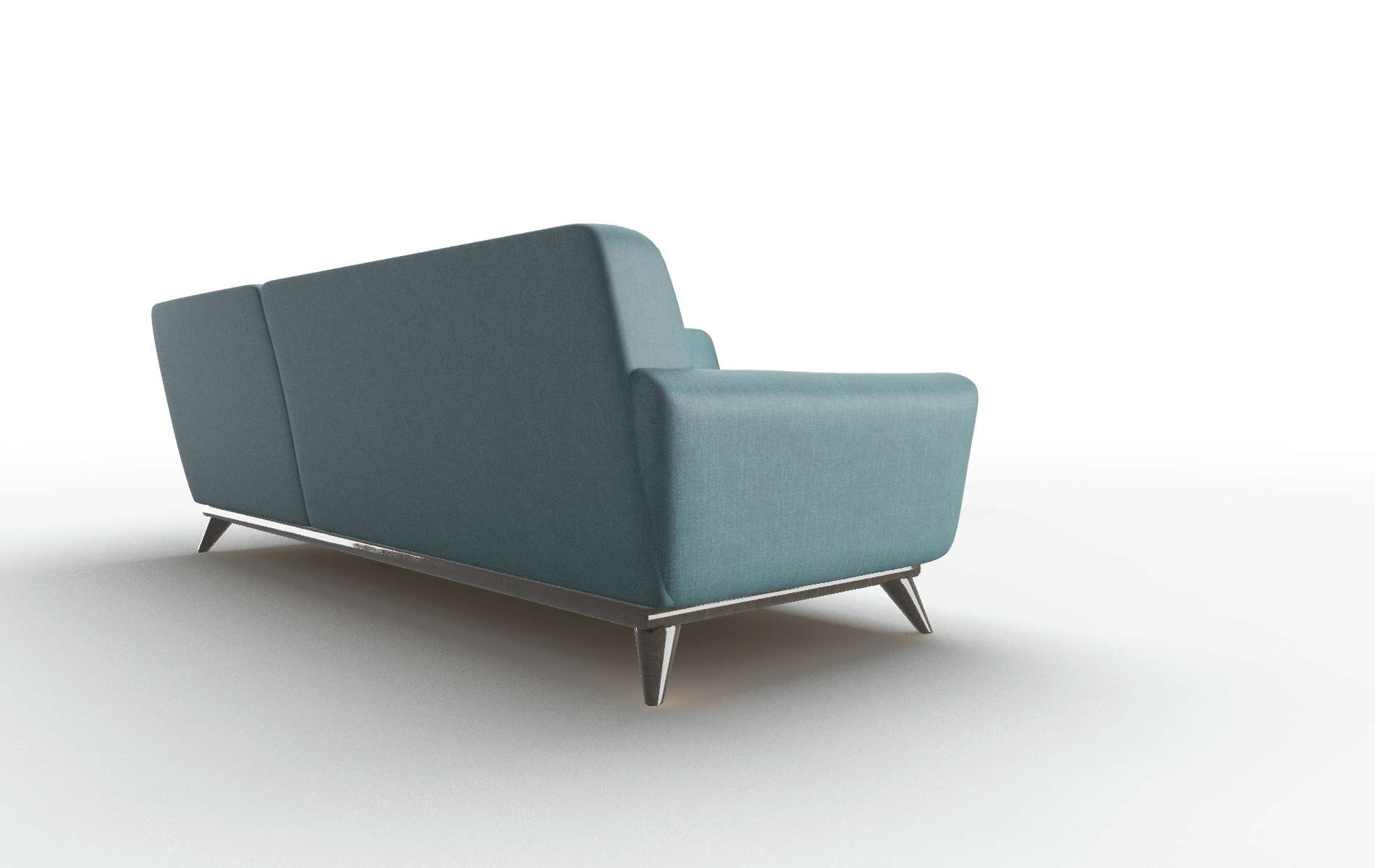 Brussels Lana Eclipse Sectional espresso legs 5