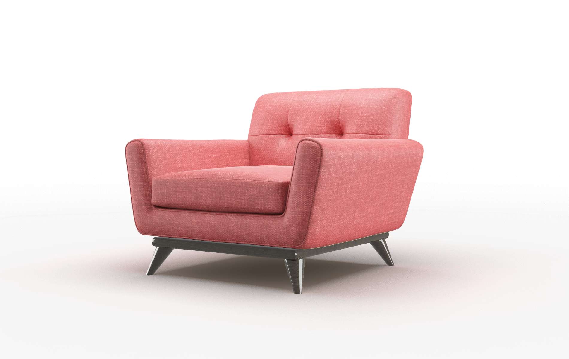 Brussels Leslie Poppy Chair espresso legs 4