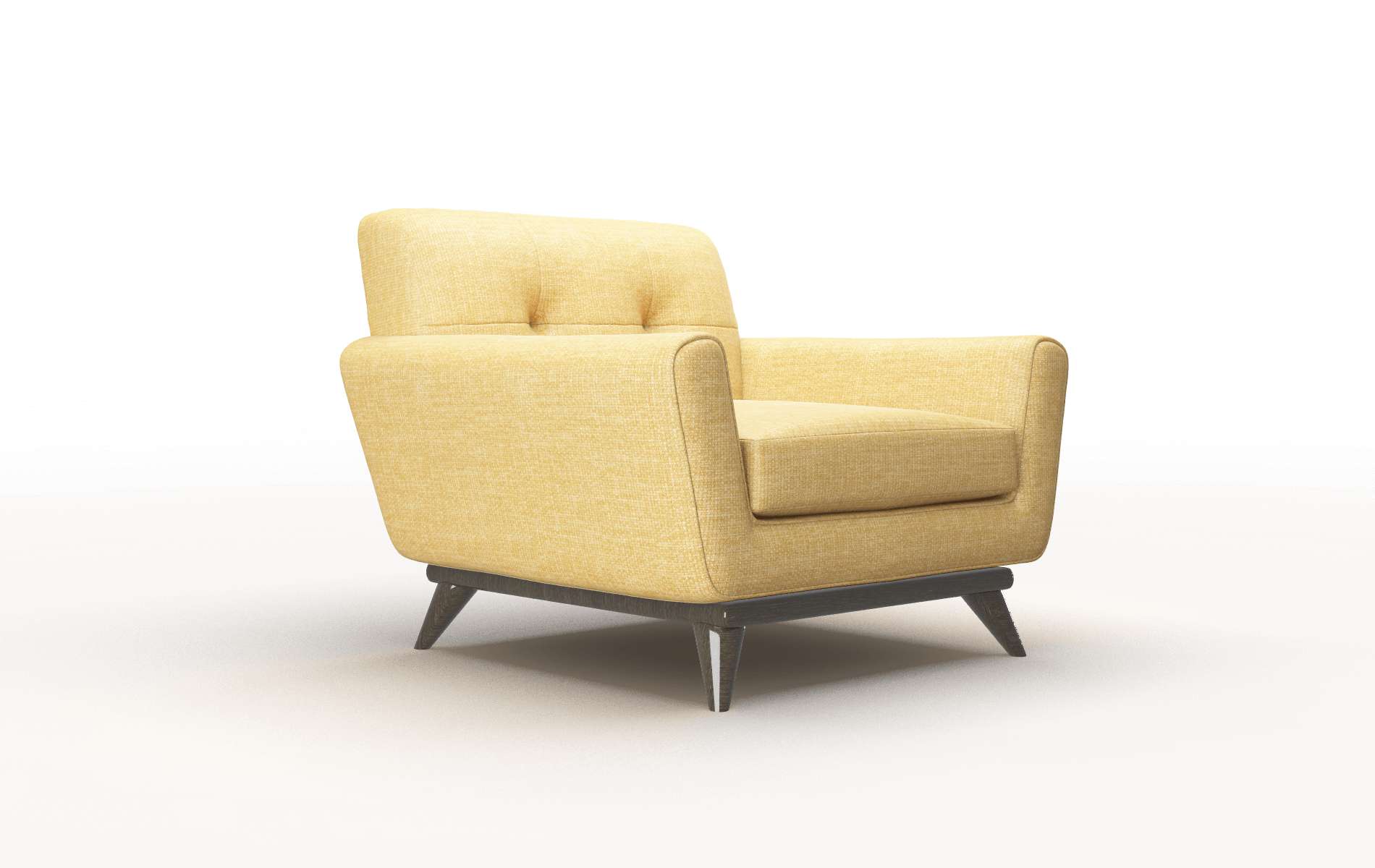 Brussels Leslie Saffron Chair espresso legs 2