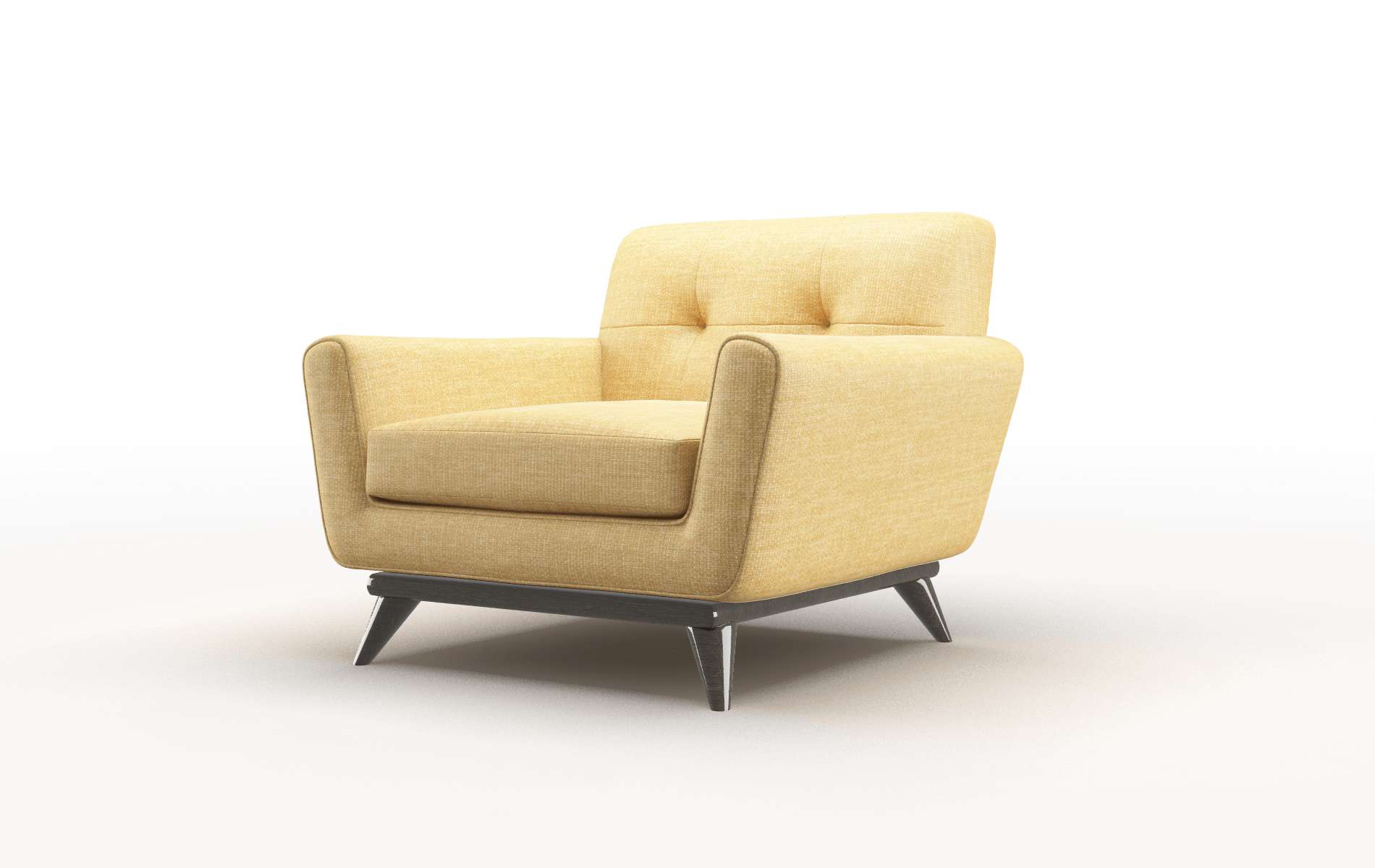 Brussels Leslie Saffron Chair espresso legs 4