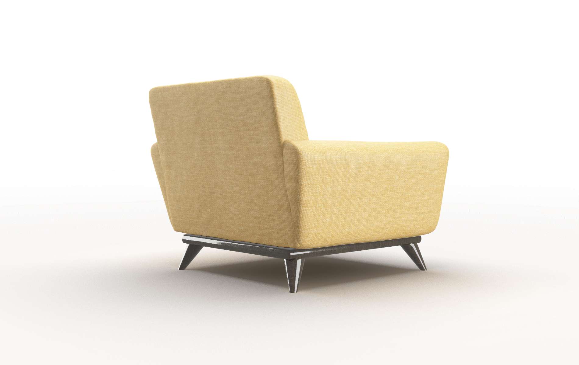 Brussels Leslie Saffron Chair espresso legs 5