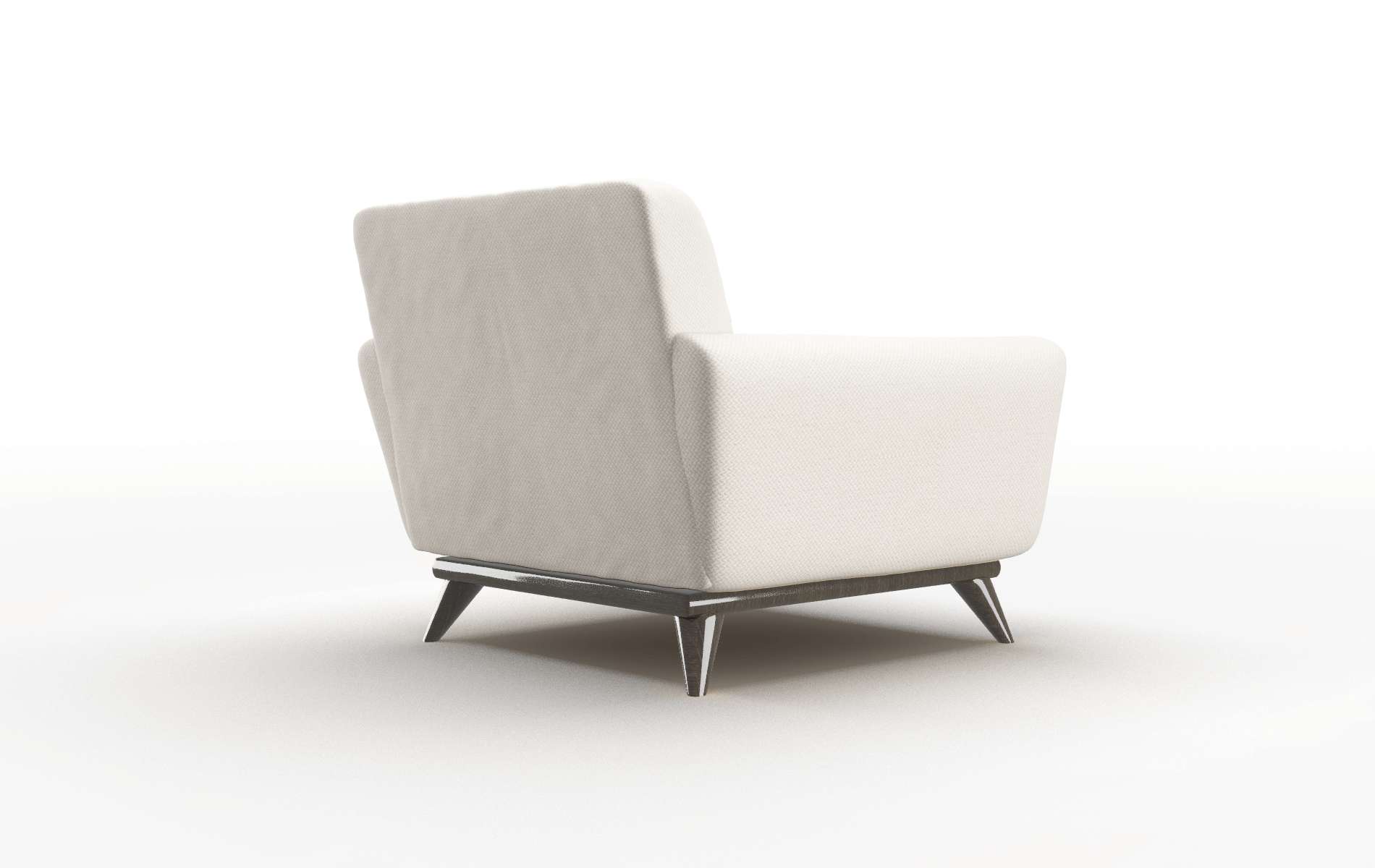 Brussels Malibu Linen Chair espresso legs 5