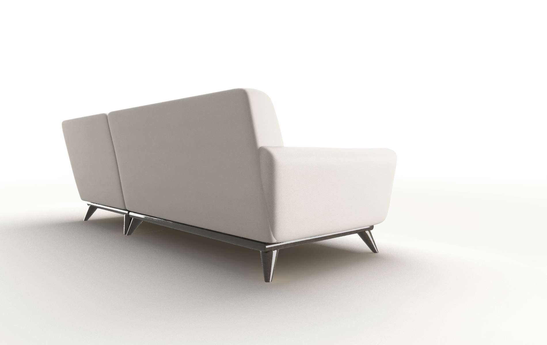 Brussels Malibu Linen Panel espresso legs 5