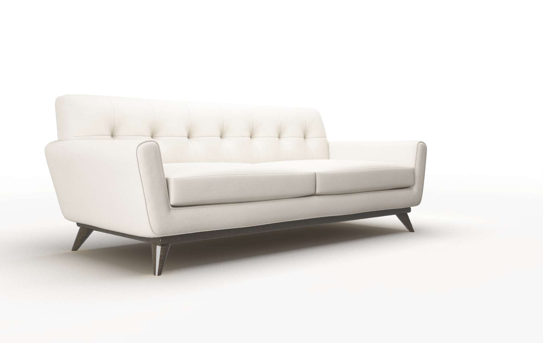 Brussels Malibu Linen Sofa espresso legs 2