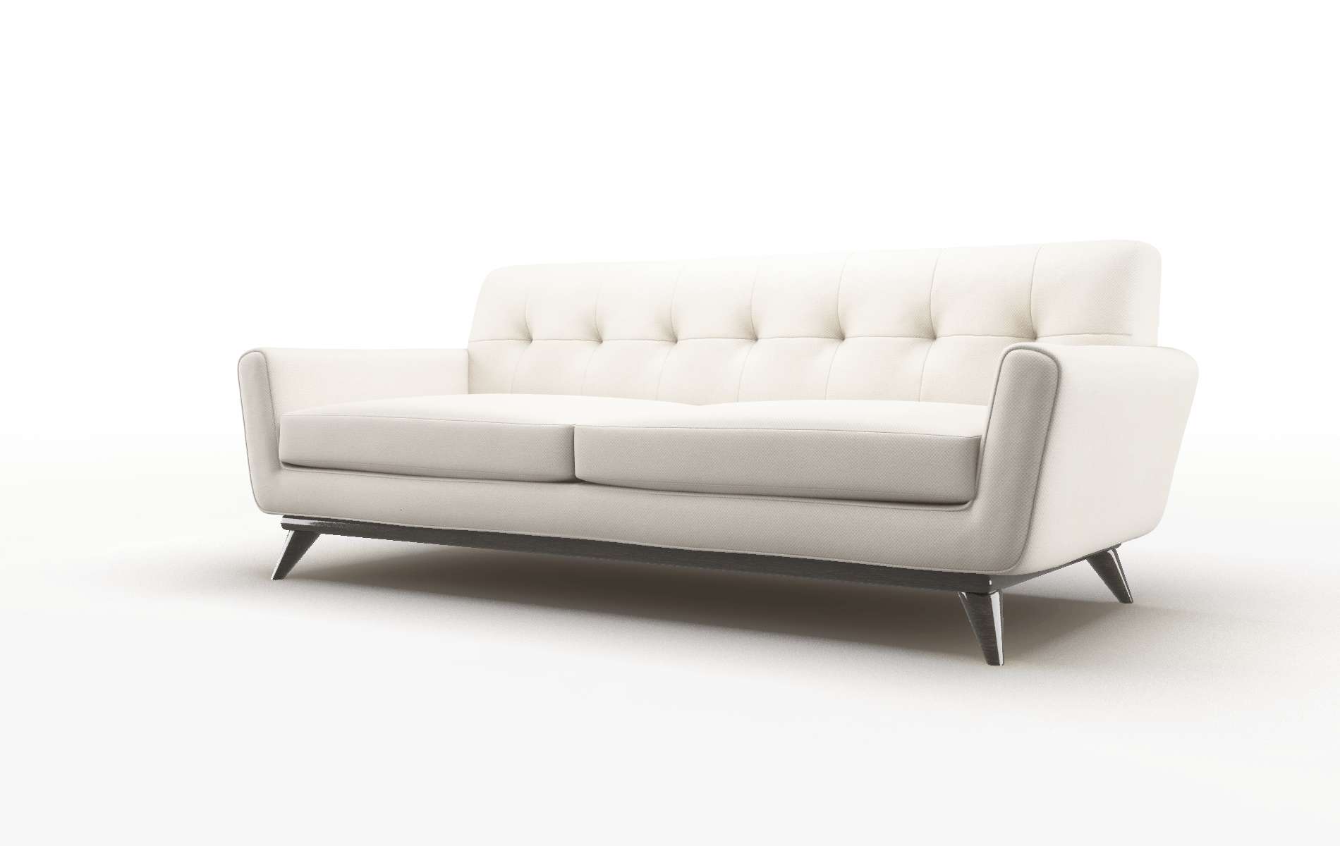 Brussels Malibu Linen Sofa espresso legs 4