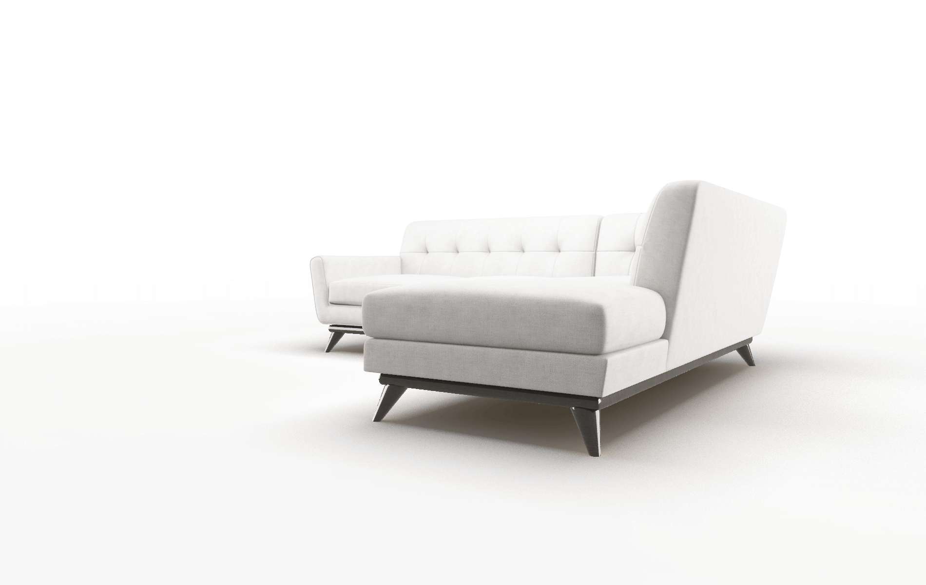 Brussels Malibu Sand Panel espresso legs 4