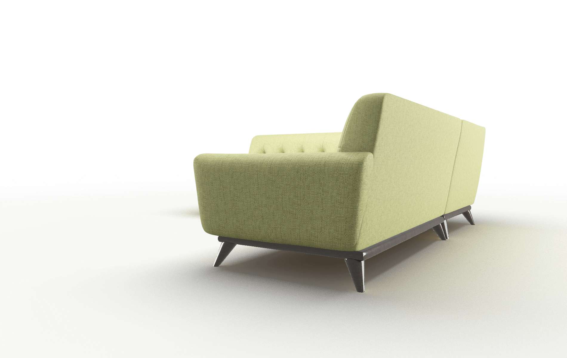 Brussels Notion Appletini Sectional espresso legs 4