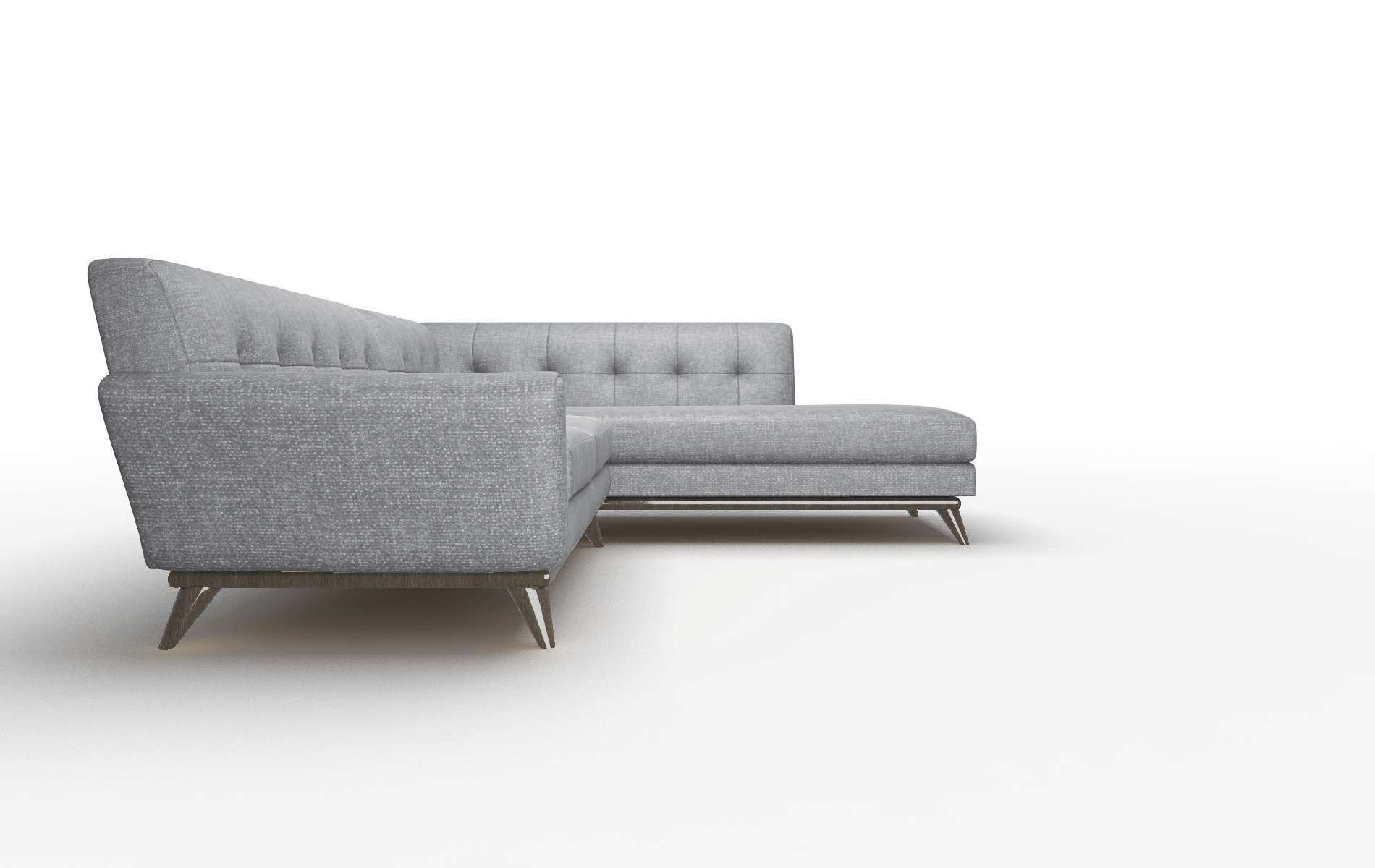 Brussels Notion Graphite Panel espresso legs 3