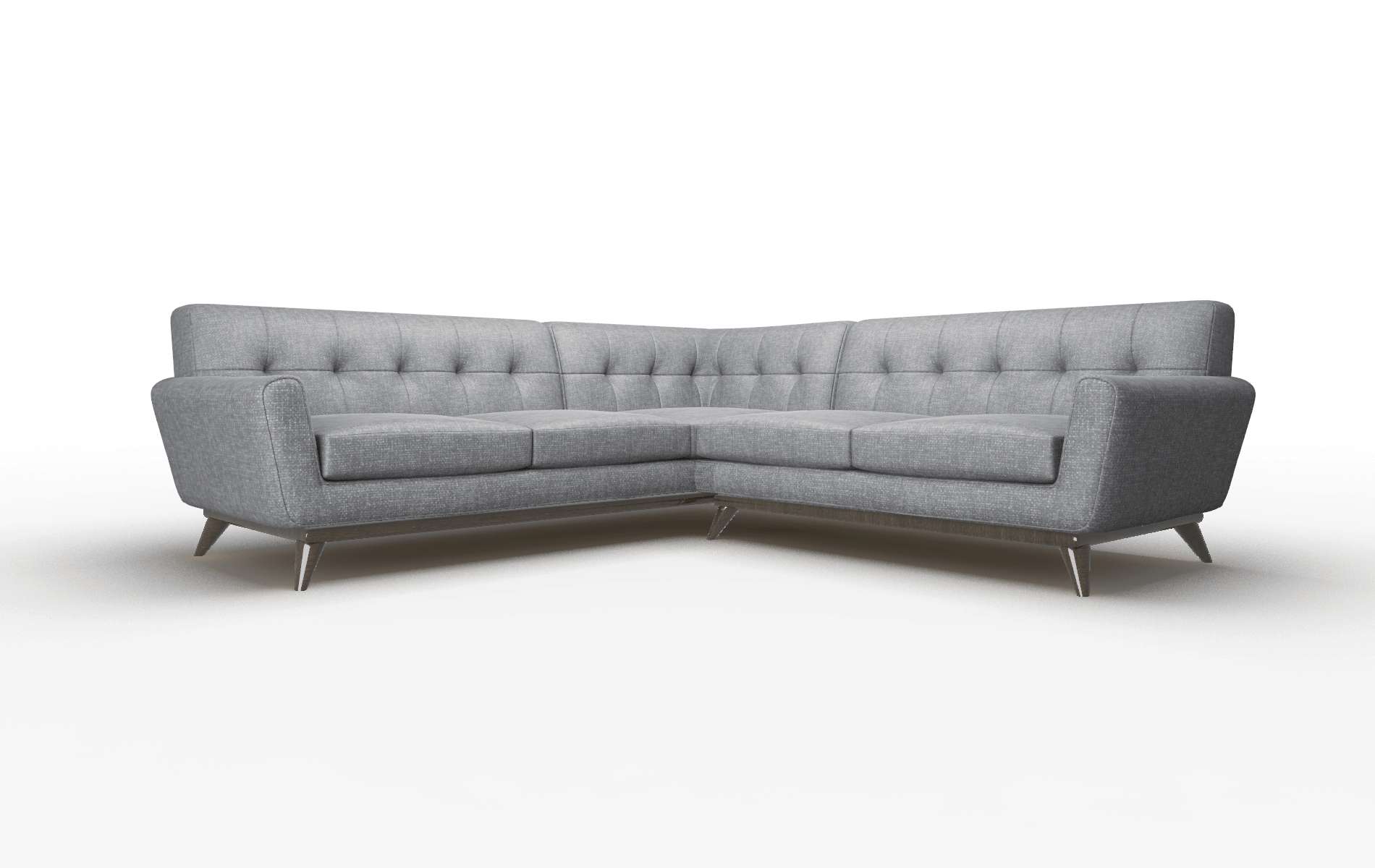 Brussels Notion Graphite Sectional espresso legs 2