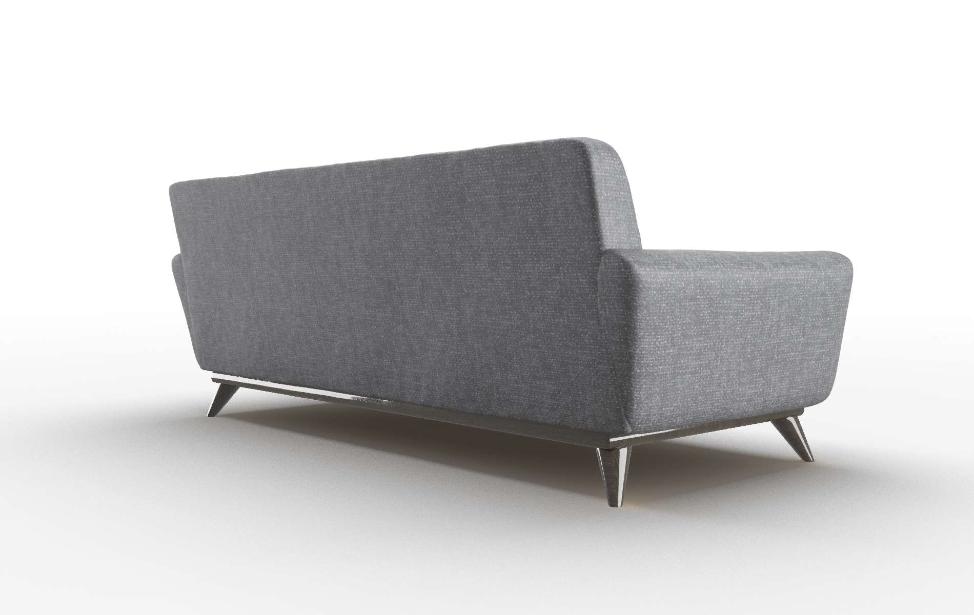 Brussels Notion Graphite Sofa espresso legs 5