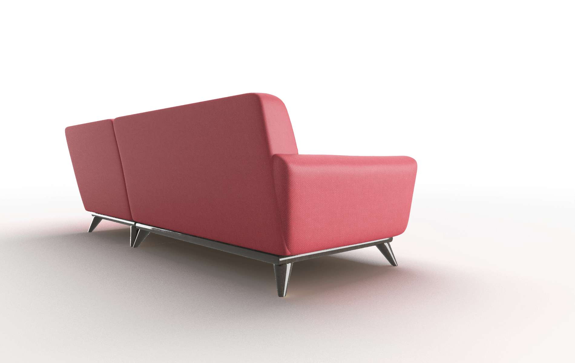 Brussels Pauline Ruby Panel espresso legs 5