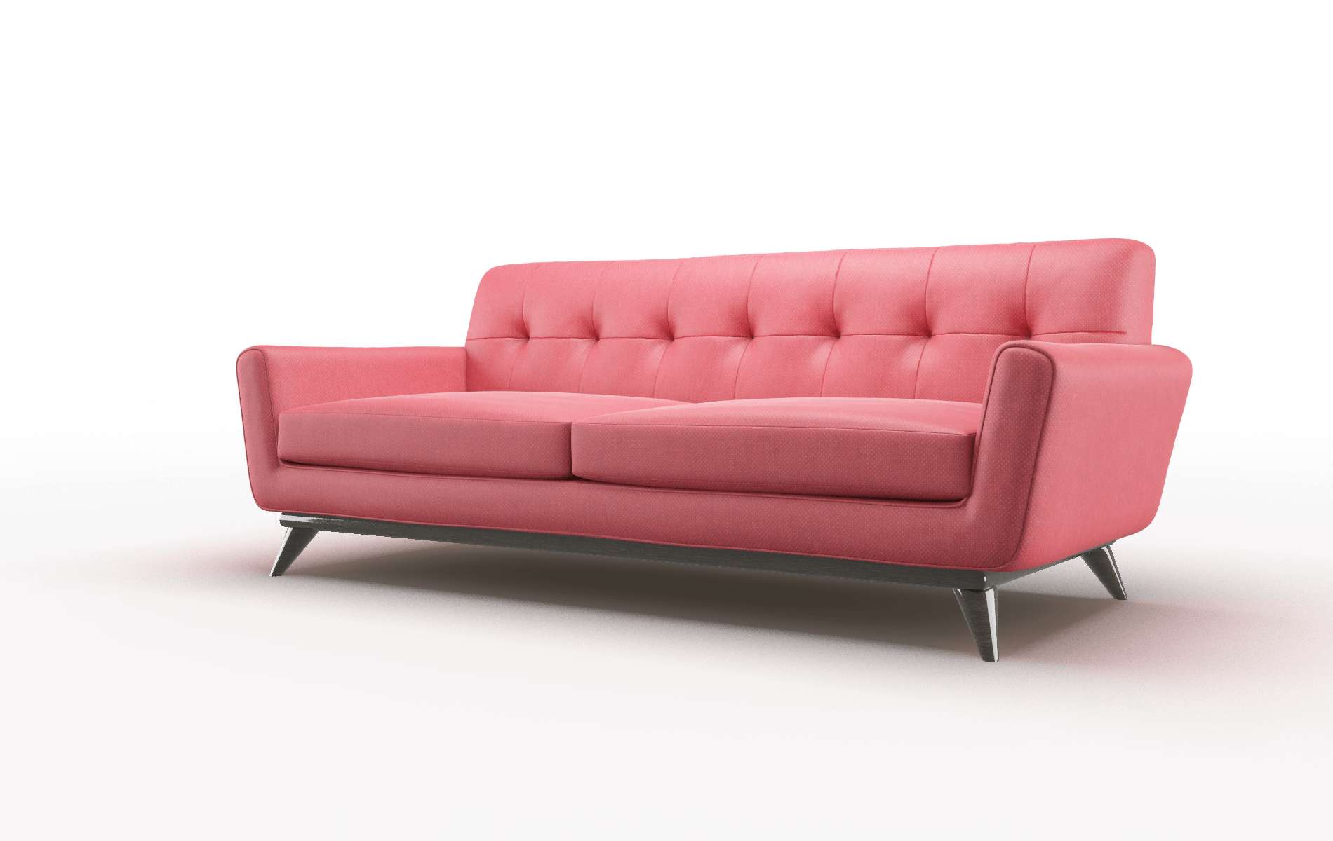 Brussels Pauline Ruby Sofa espresso legs 4