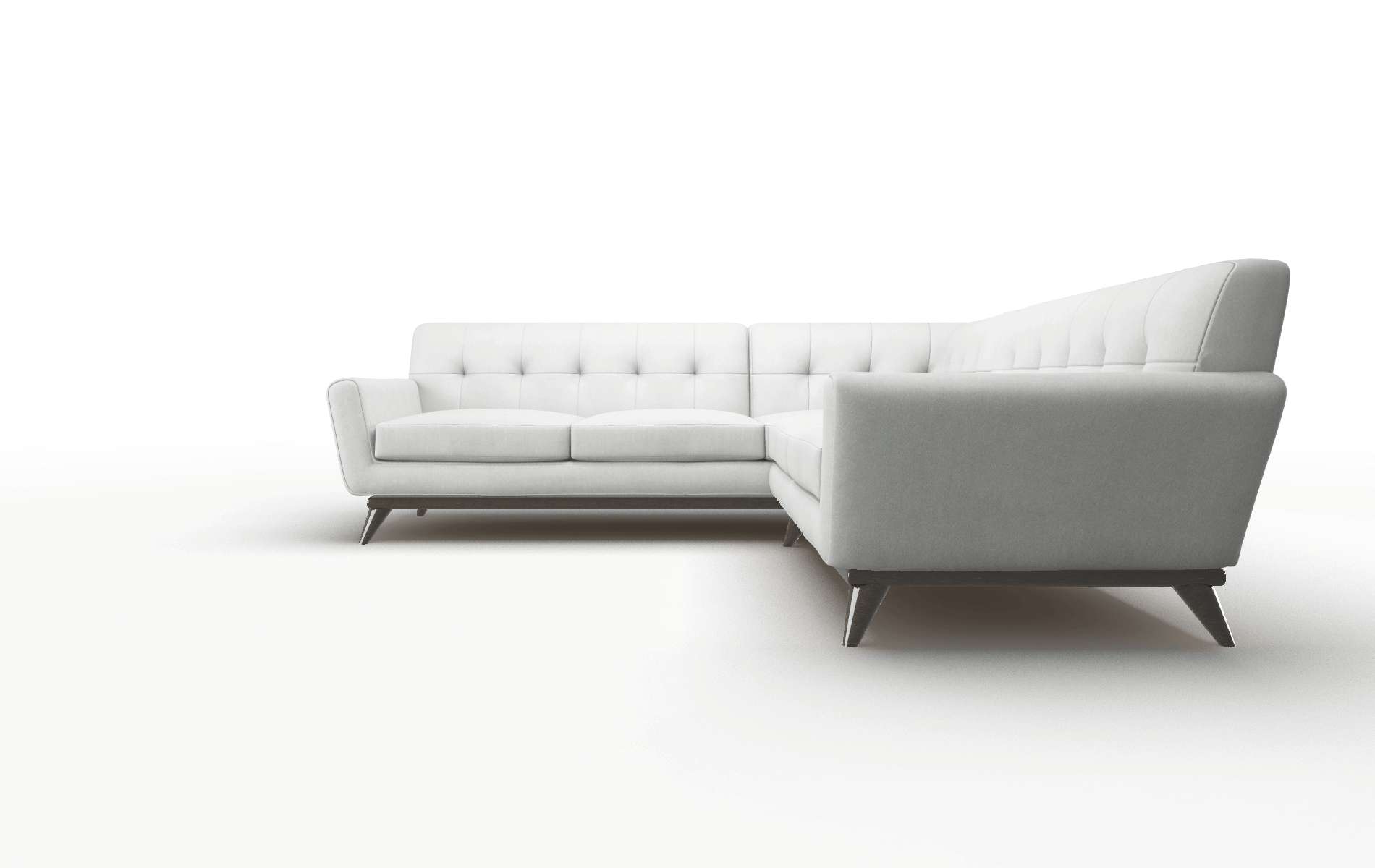 Brussels Prisma Steam Sectional espresso legs 1