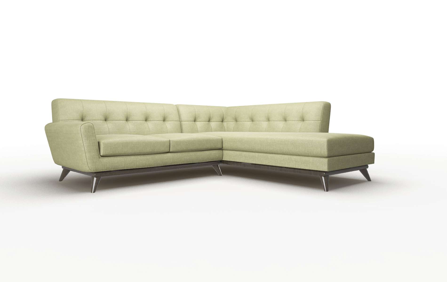 Brussels Rocket Evergreen Panel espresso legs 2