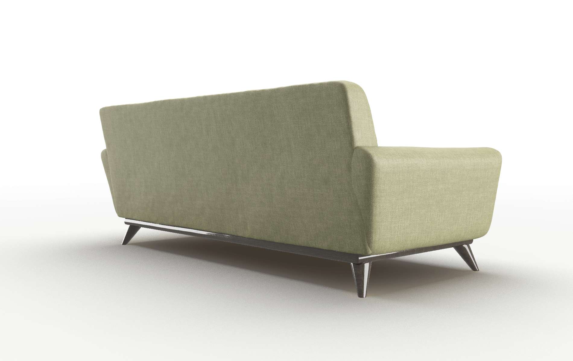 Brussels Rocket Evergreen Sofa espresso legs 5