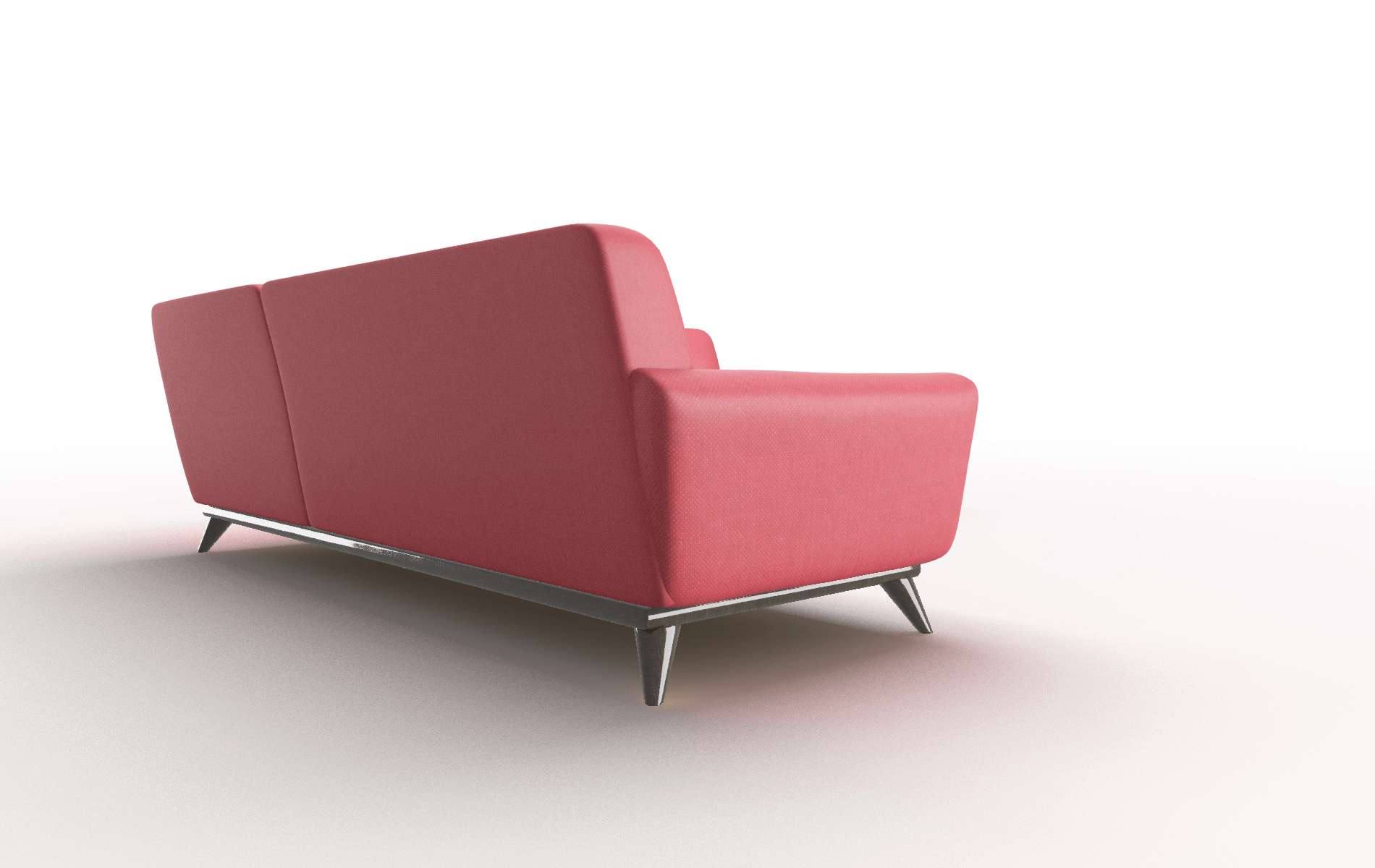 Brussels Sorrento Berry Sectional espresso legs 5