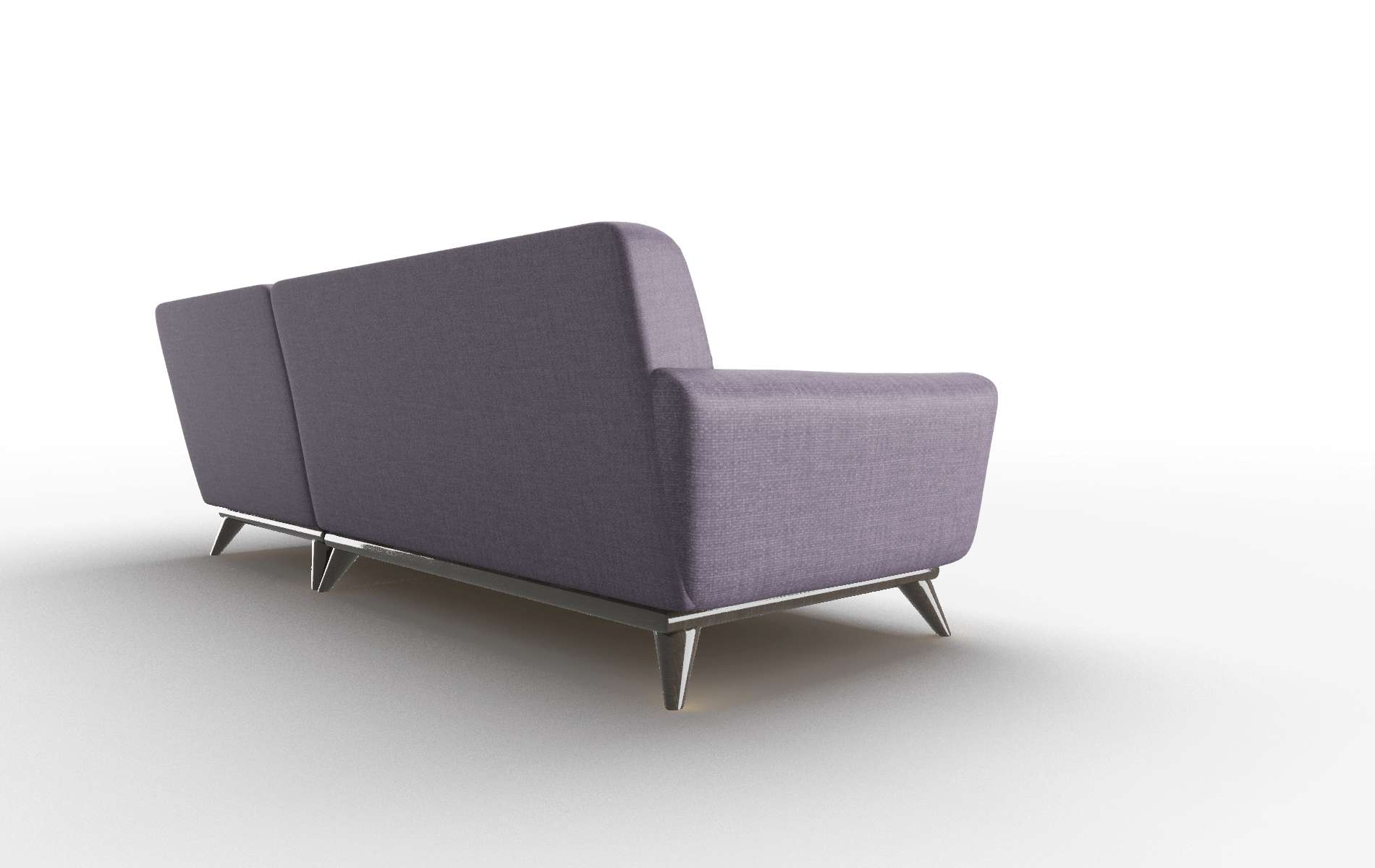 Brussels Tess Blackberry Panel espresso legs 5