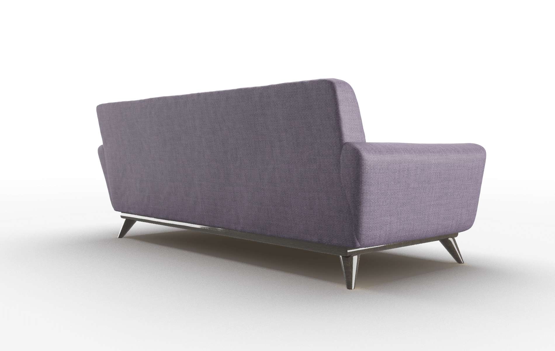 Brussels Tess Blackberry Sofa espresso legs 5