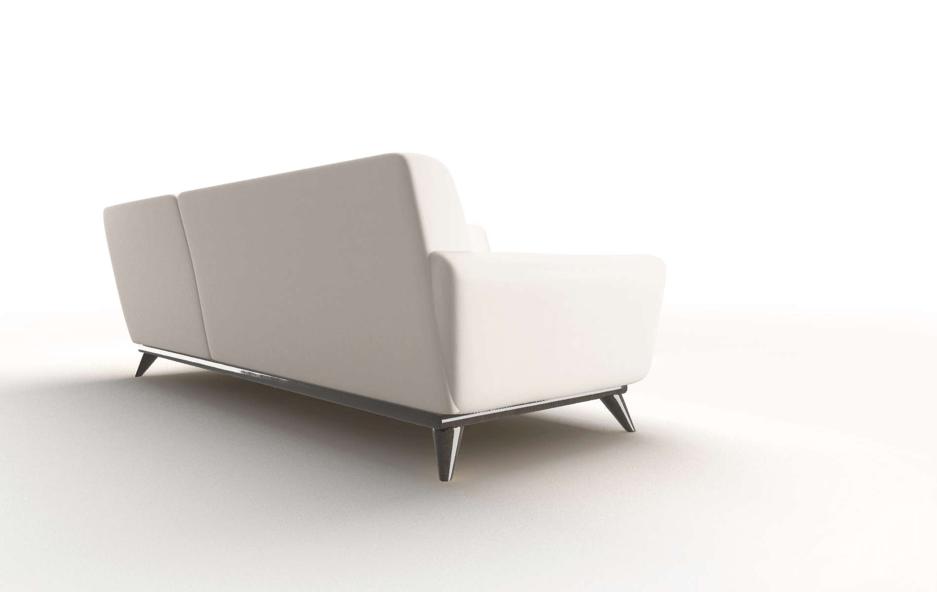 Brussels Urban_d Snow Sectional espresso legs 5