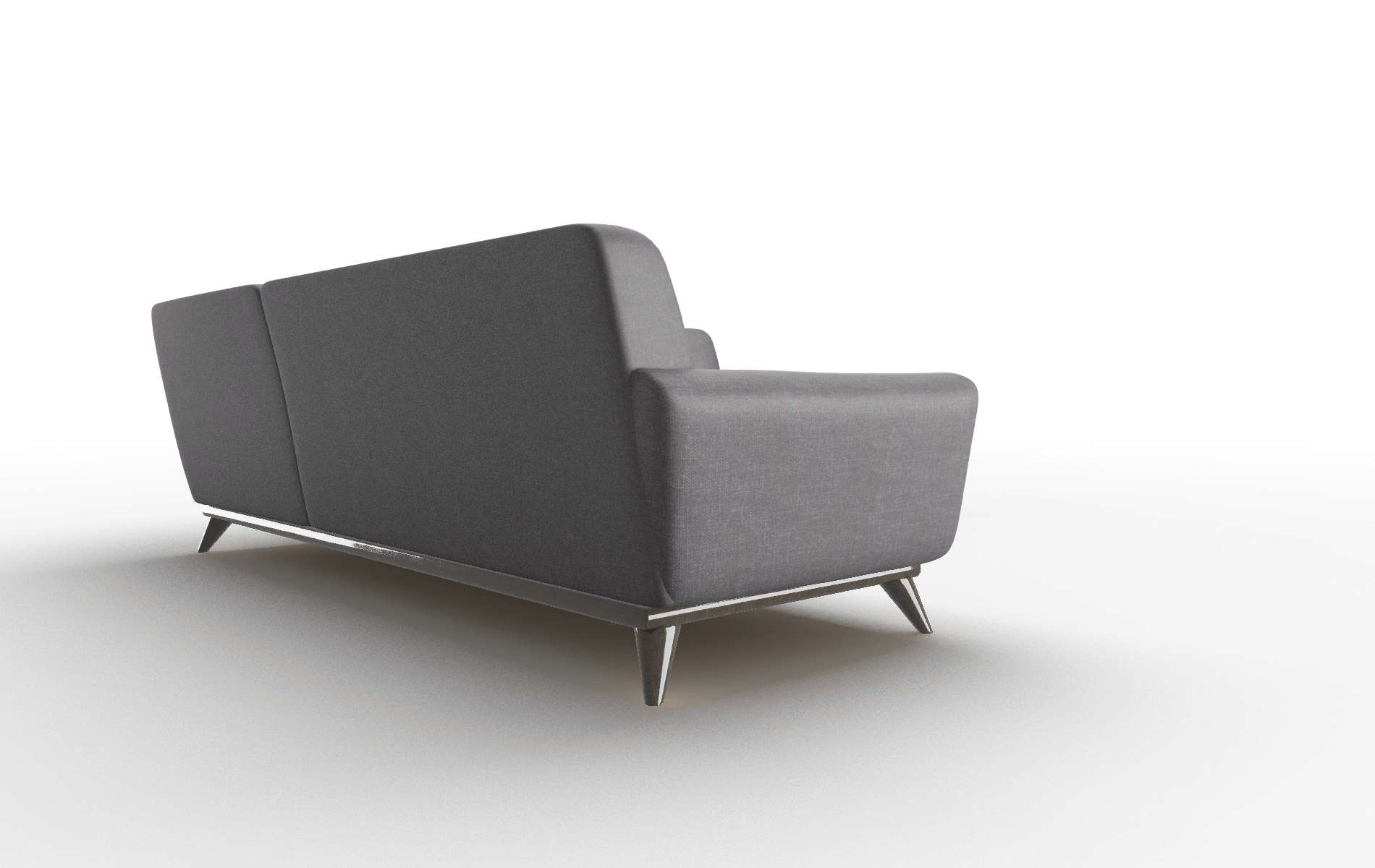 Brussels Venus Onyx Sectional espresso legs 5