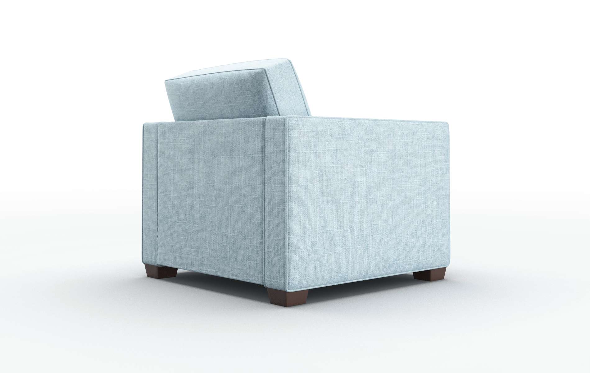 Calgary Atlas Turquoise Chair espresso legs 5