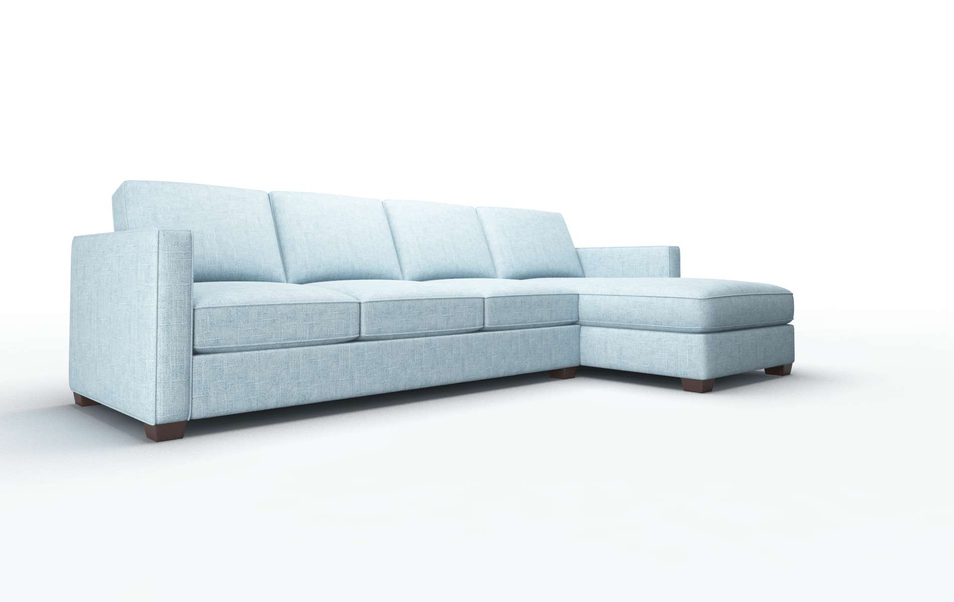 Calgary Atlas Turquoise Panel espresso legs 2