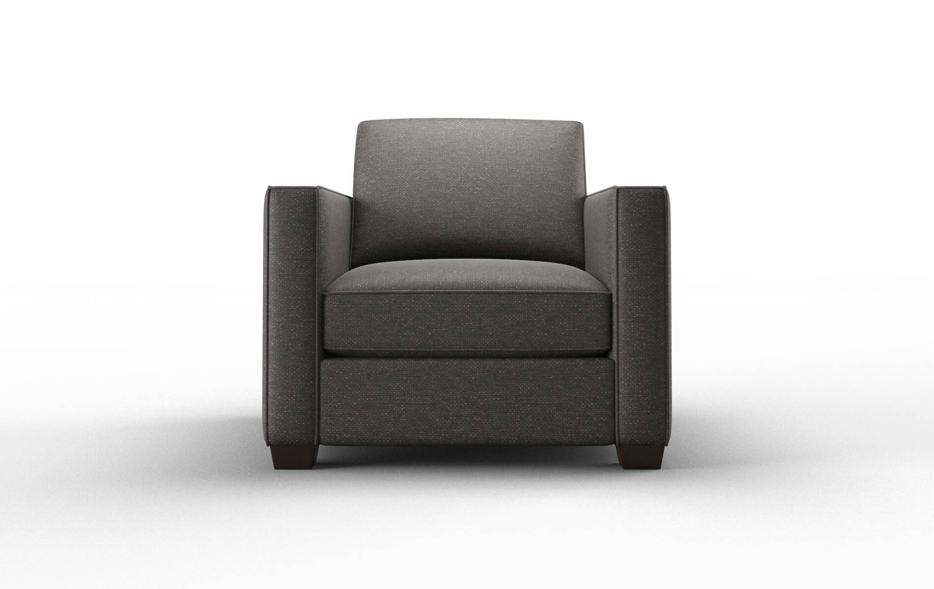 Calgary Avenger Denim Chair espresso legs 1