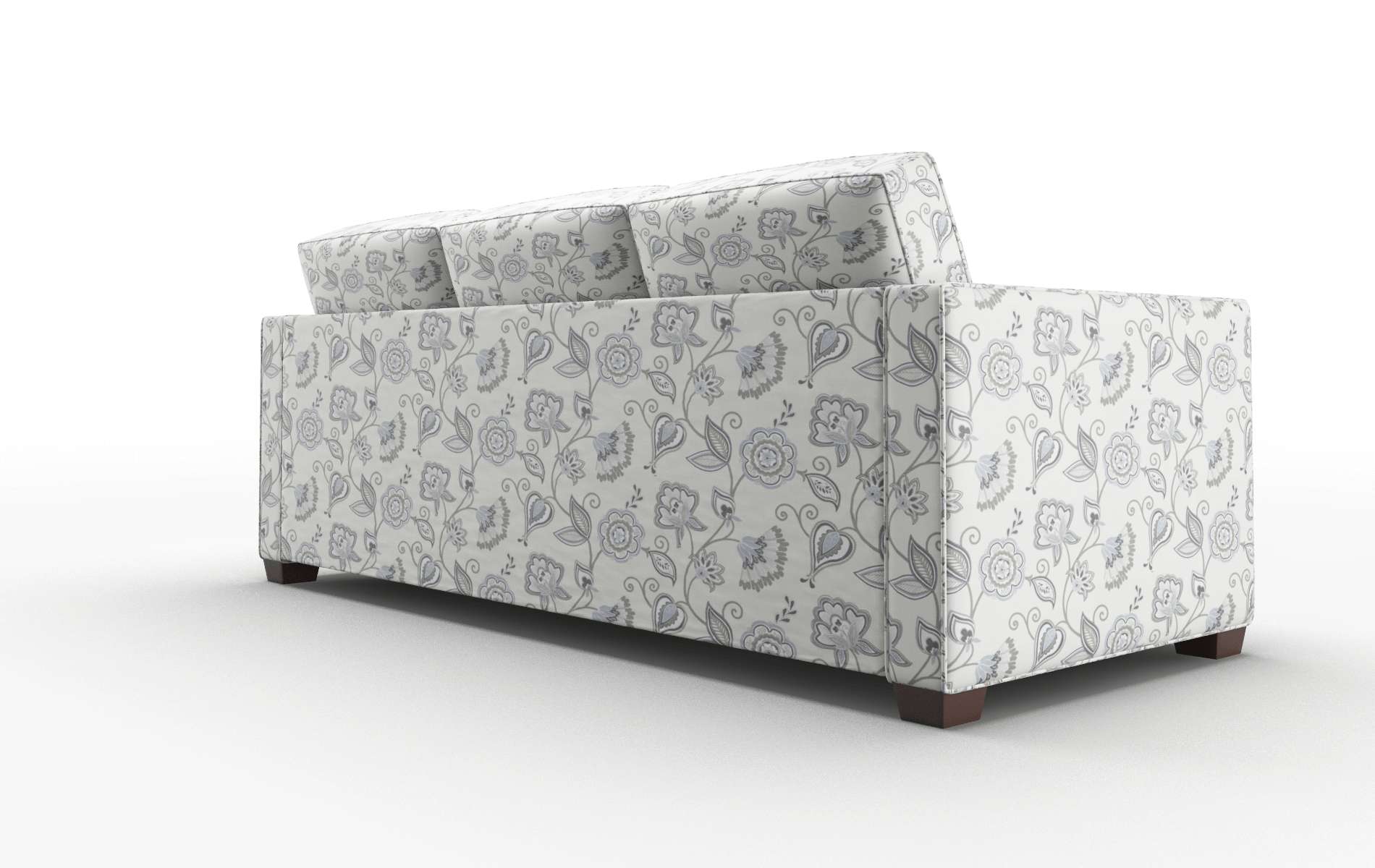 Calgary Avignon Sky Sofa espresso legs 5