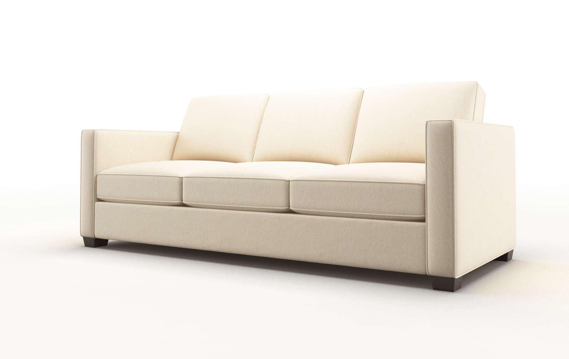 Calgary Bella Buckwheat Sofa espresso legs 4