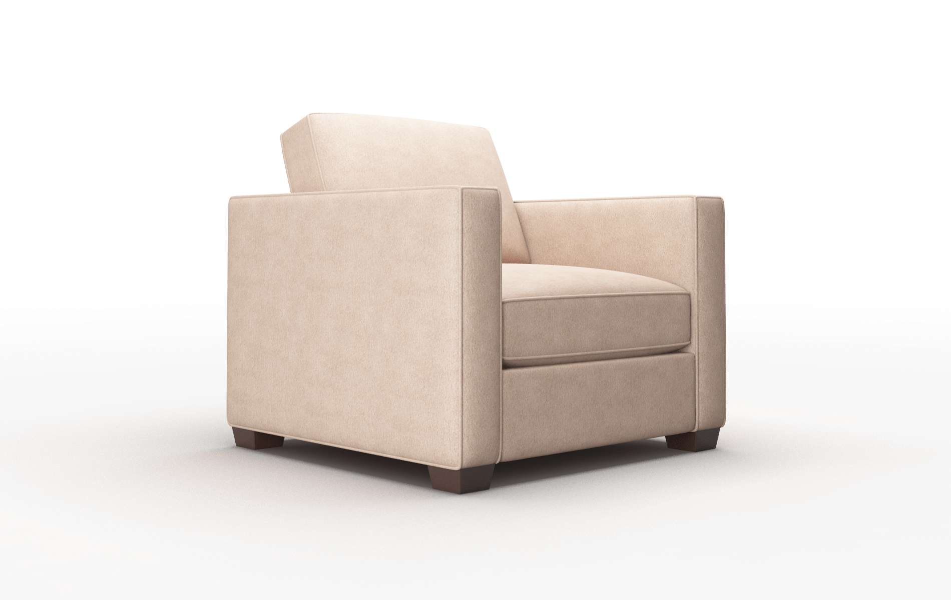 Calgary Bella Cocoa Chair espresso legs 2