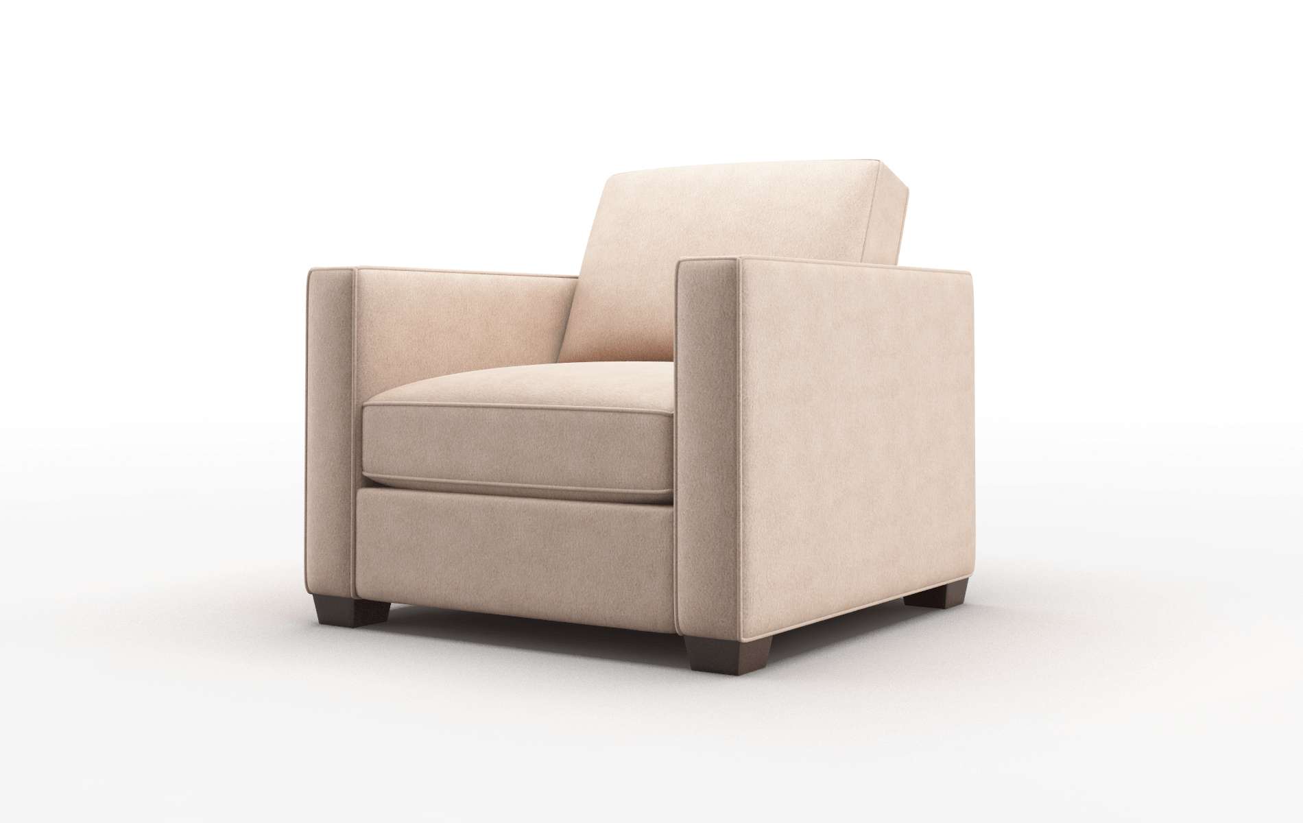 Calgary Bella Cocoa Chair espresso legs 4