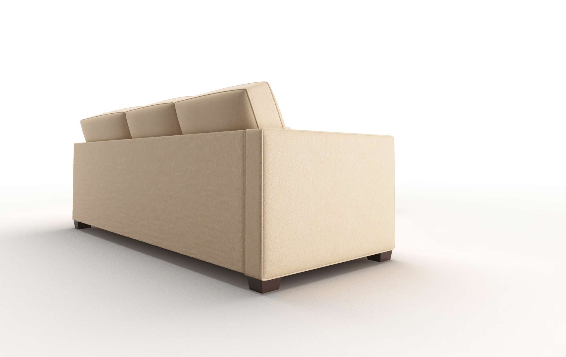 Calgary Bella Coffee Sectional espresso legs 3