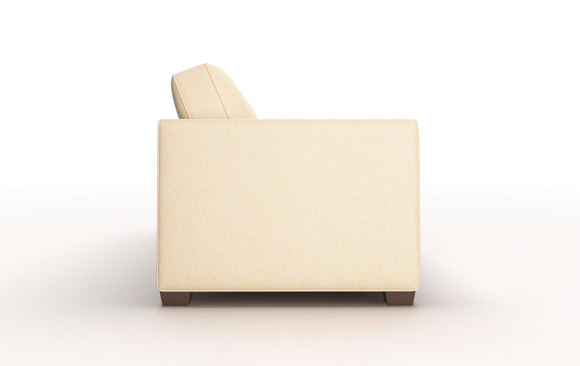 Calgary Bella Coffee Sofa espresso legs 3