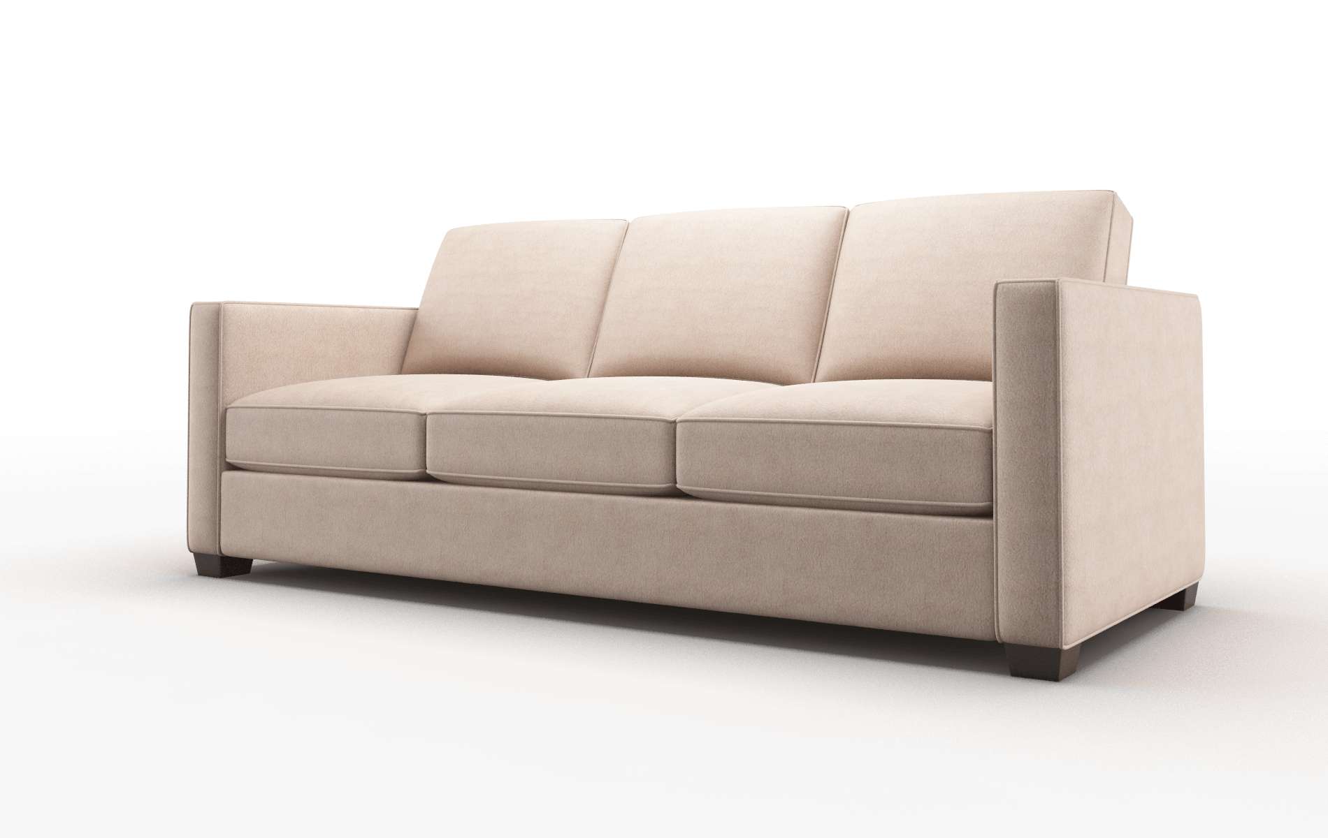 Calgary Bella Pewter Sofa espresso legs 4