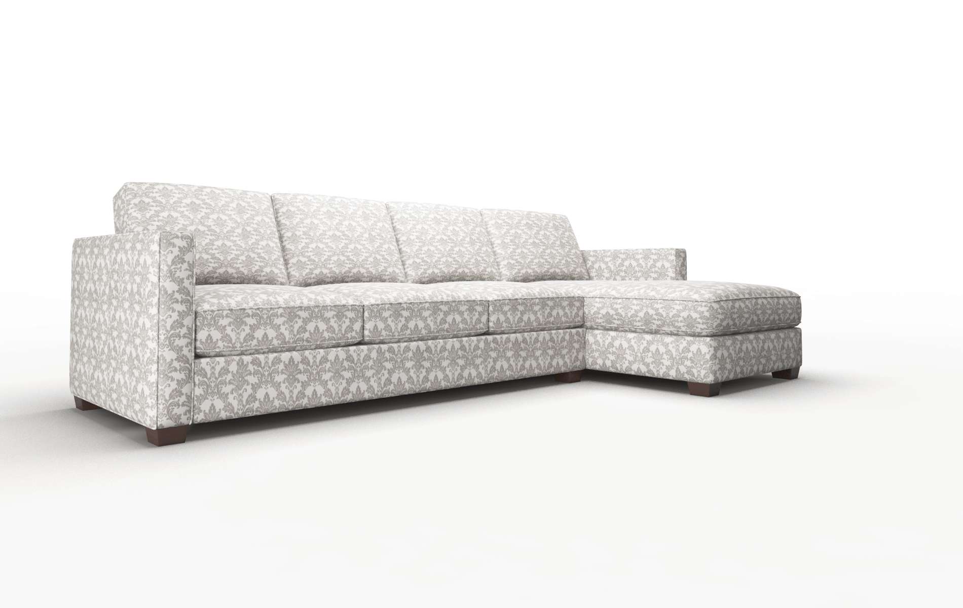 Calgary Bergamo Dove Panel espresso legs 2