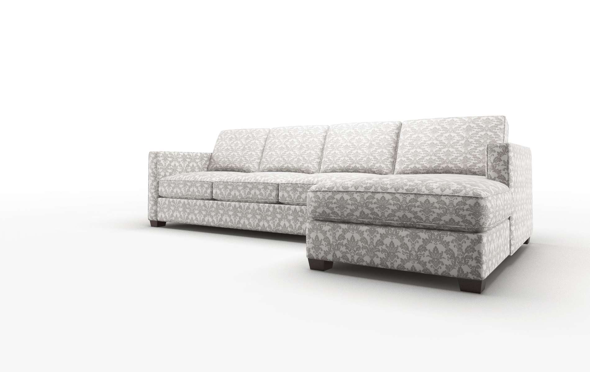 Calgary Bergamo Dove Panel espresso legs 4