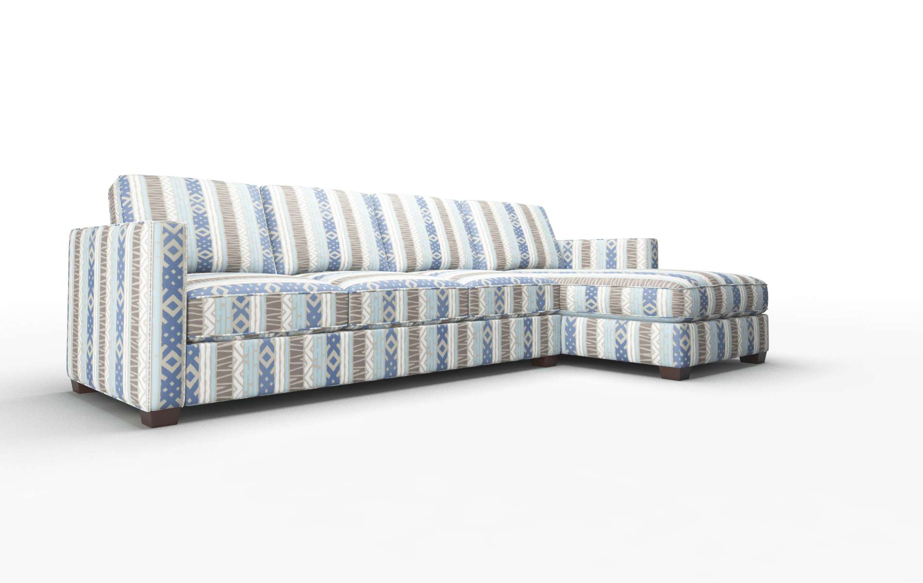 Calgary Bodhi Indigo Panel espresso legs 2