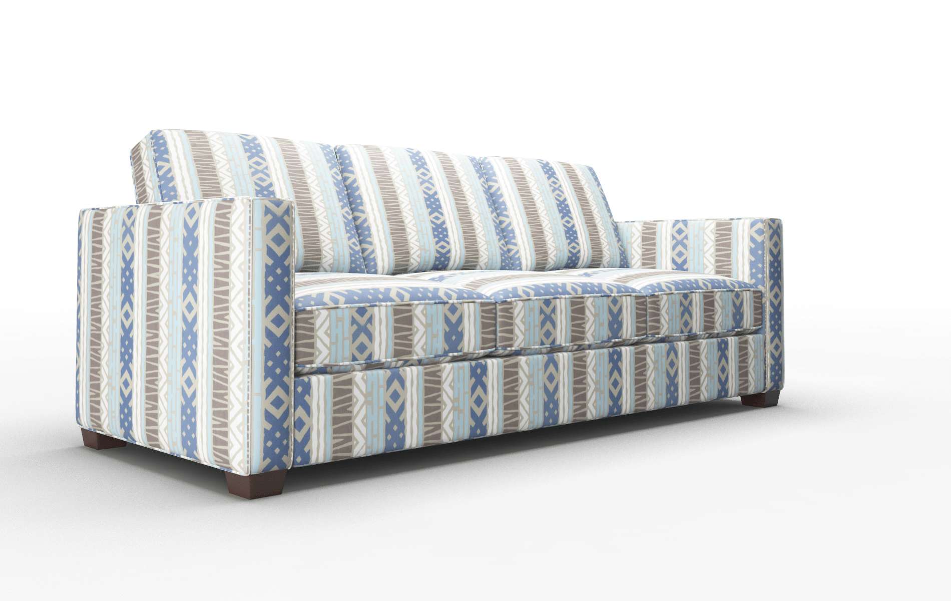 Calgary Bodhi Indigo Sofa espresso legs 2