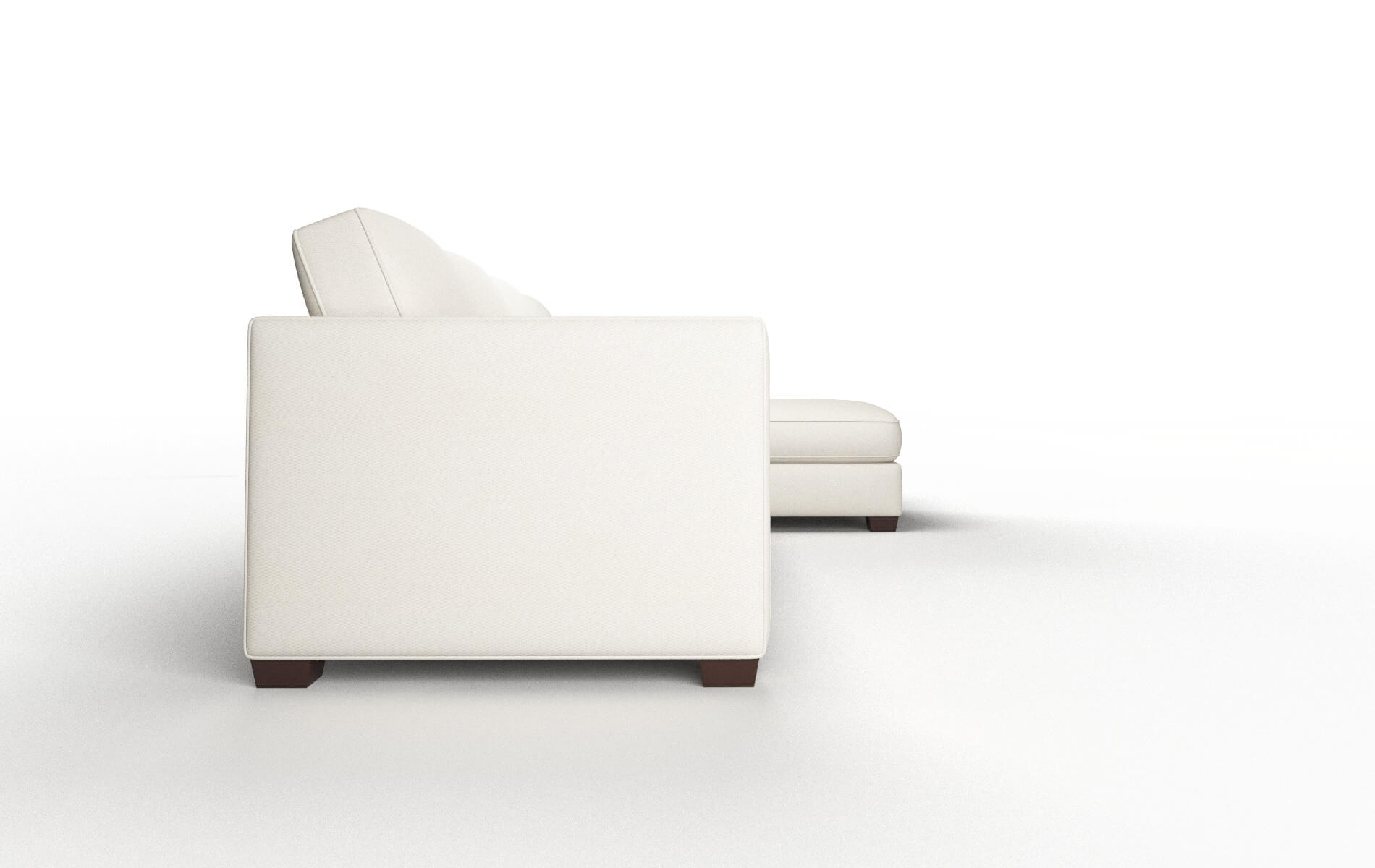 Calgary Bungalow Ivory Panel espresso legs 3