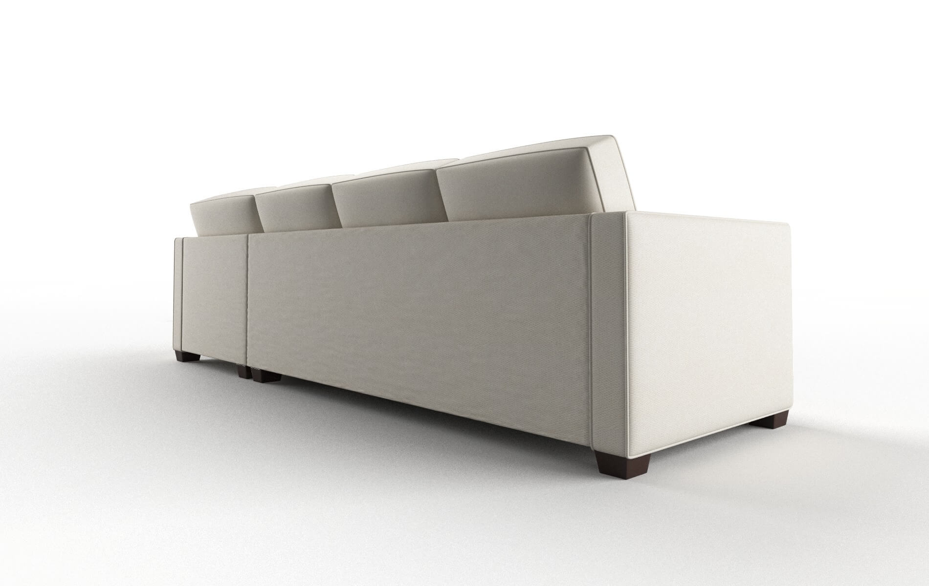 Calgary Bungalow Ivory Panel espresso legs 5