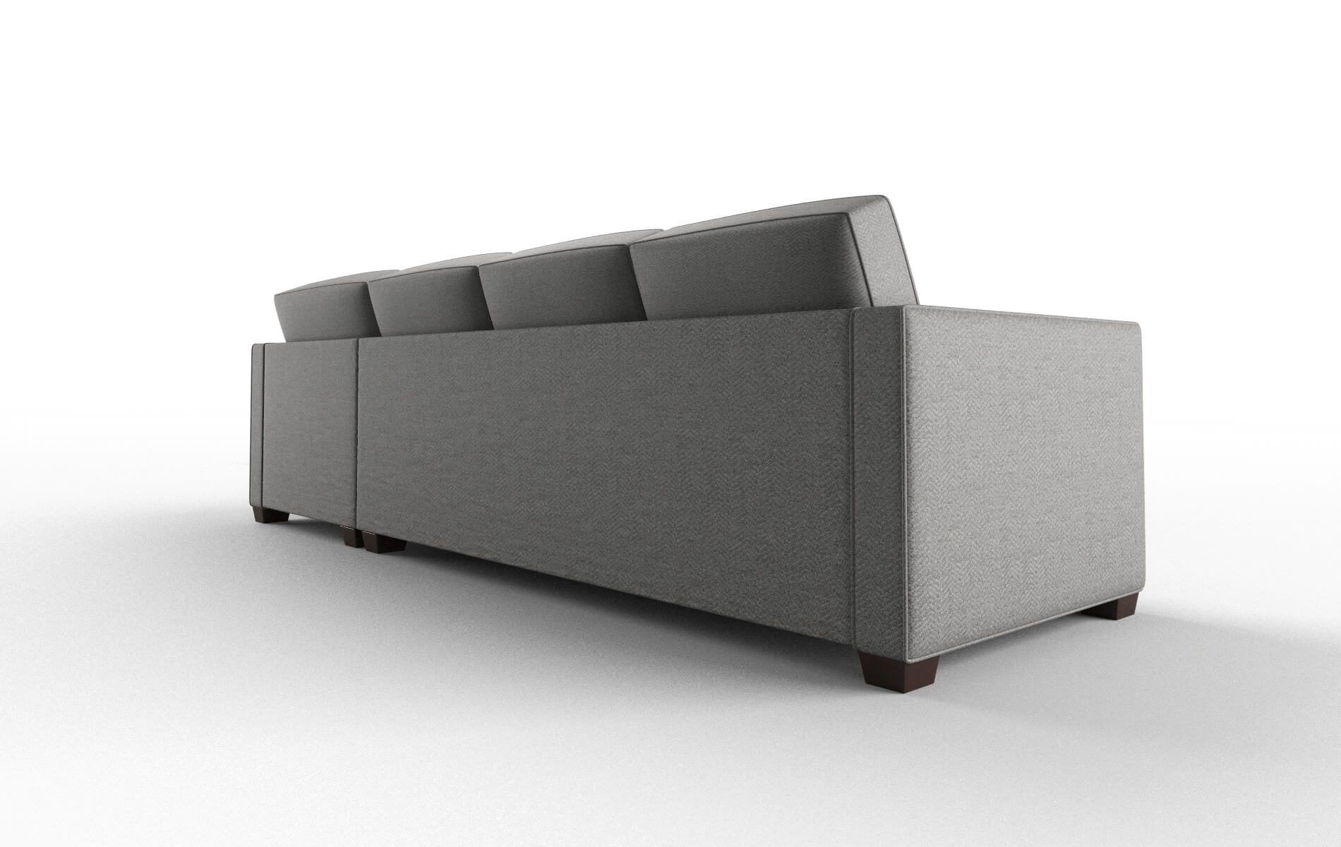 Calgary Catalina Steel Panel espresso legs 5