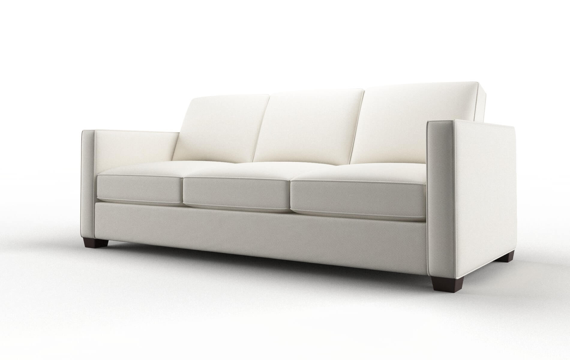 Calgary Chance Bone Sofa espresso legs 4