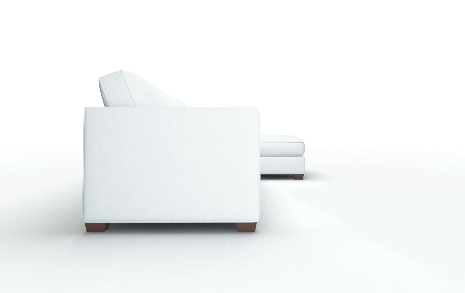 Calgary Clyde Cornflower Panel espresso legs 3