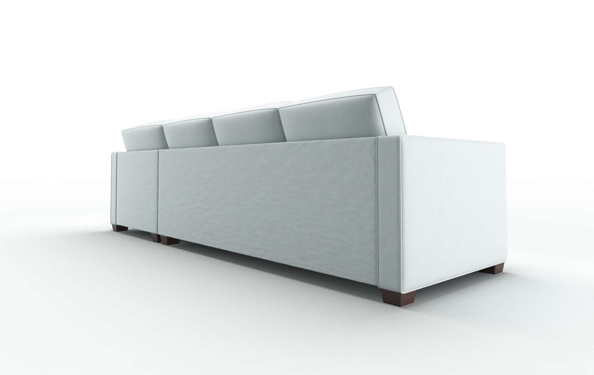 Calgary Clyde Cornflower Panel espresso legs 5